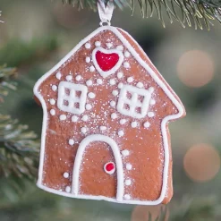 Christmas Ornament | Gingerbread House | Handmade | 7,5 Cm