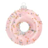 Christmas Ornament Donut 10cm Pink