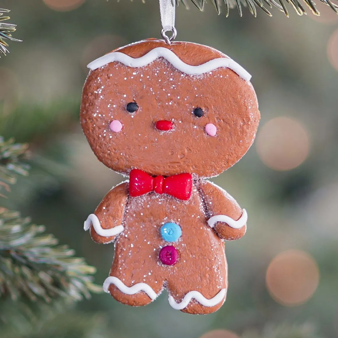 Christmas Ornament Gingerbread Man | Handmade | 8,5 Cm