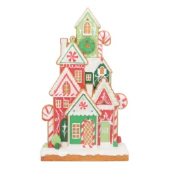Christmas Ornament Gingerbread Houses | Polyresin | 41cm
