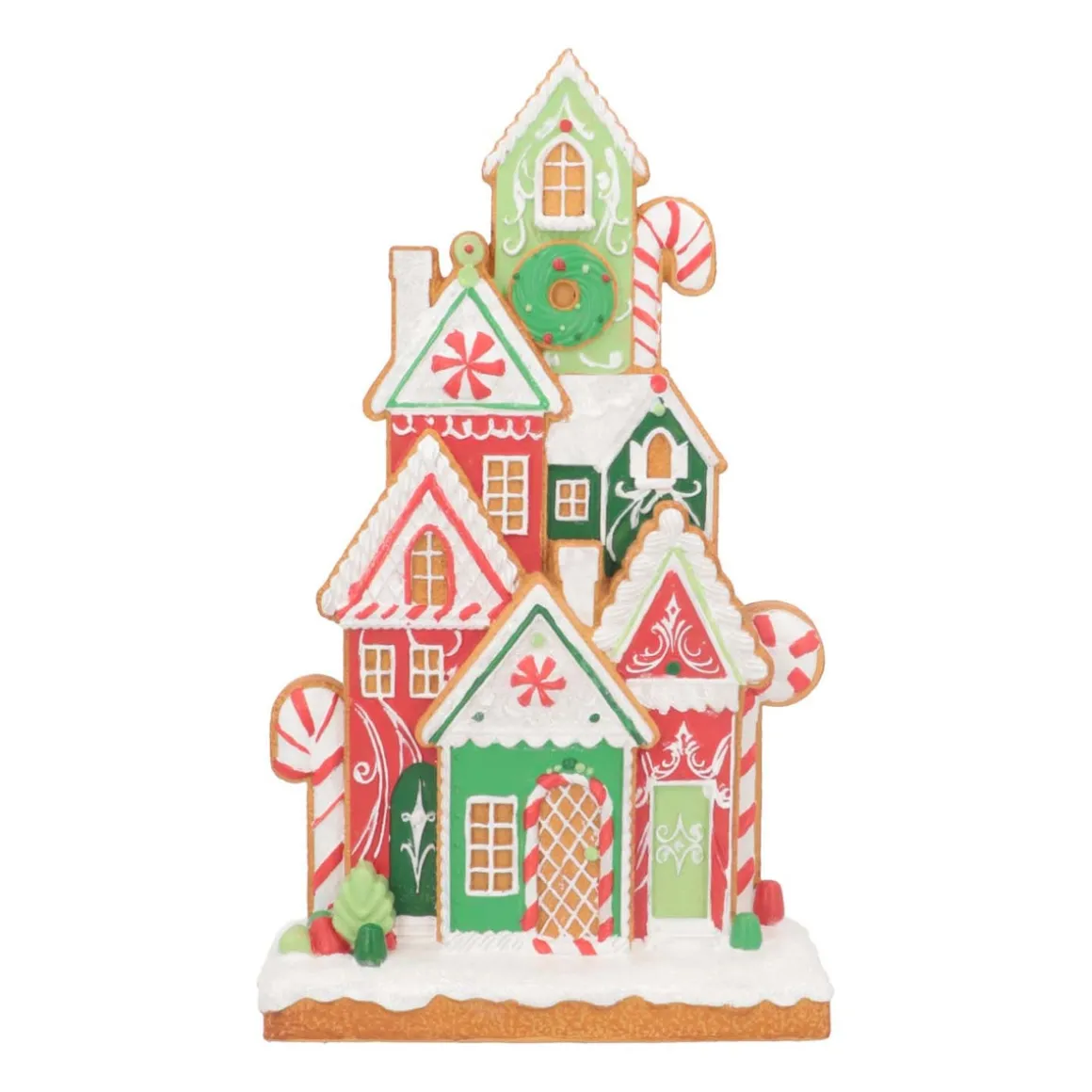 Christmas Ornament Gingerbread Houses | Polyresin | 41cm