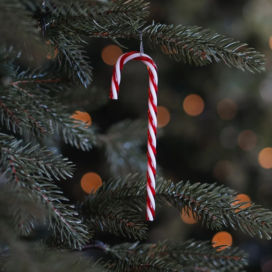 Christmas Ornament Set Of 4 Classic Candy Canes