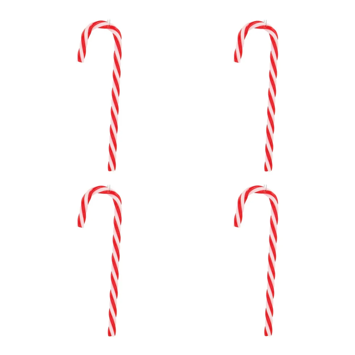 Christmas Ornament Set Of 4 Classic Candy Canes