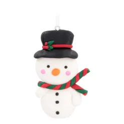 Christmas Ornament Snowman | Handmade | 8,5 Cm