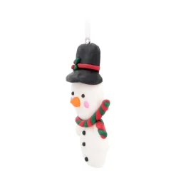 Christmas Ornament Snowman | Handmade | 8,5 Cm