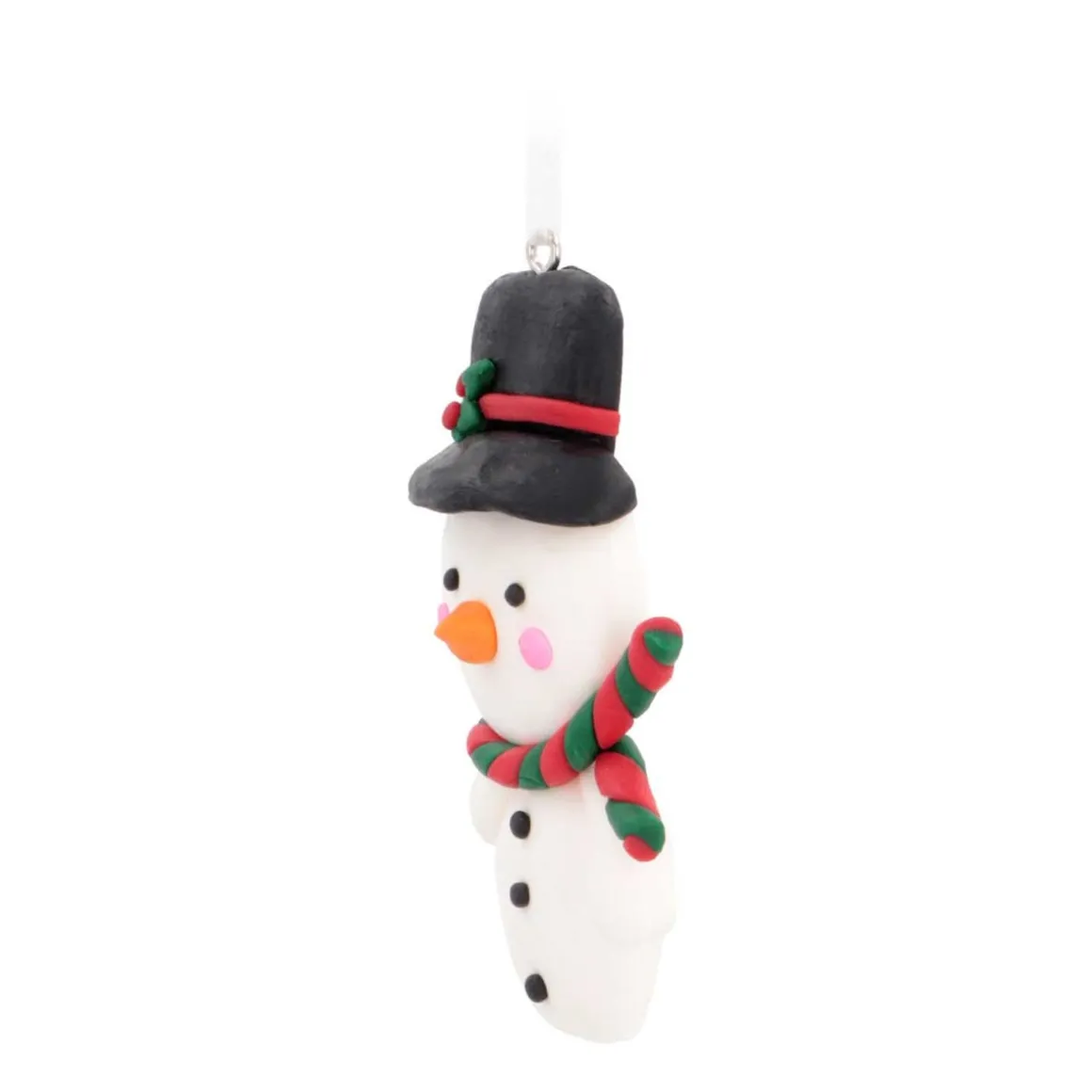 Christmas Ornament Snowman | Handmade | 8,5 Cm