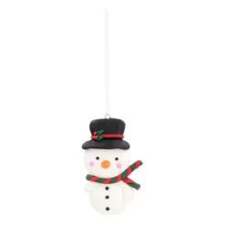 Christmas Ornament Snowman | Handmade | 8,5 Cm