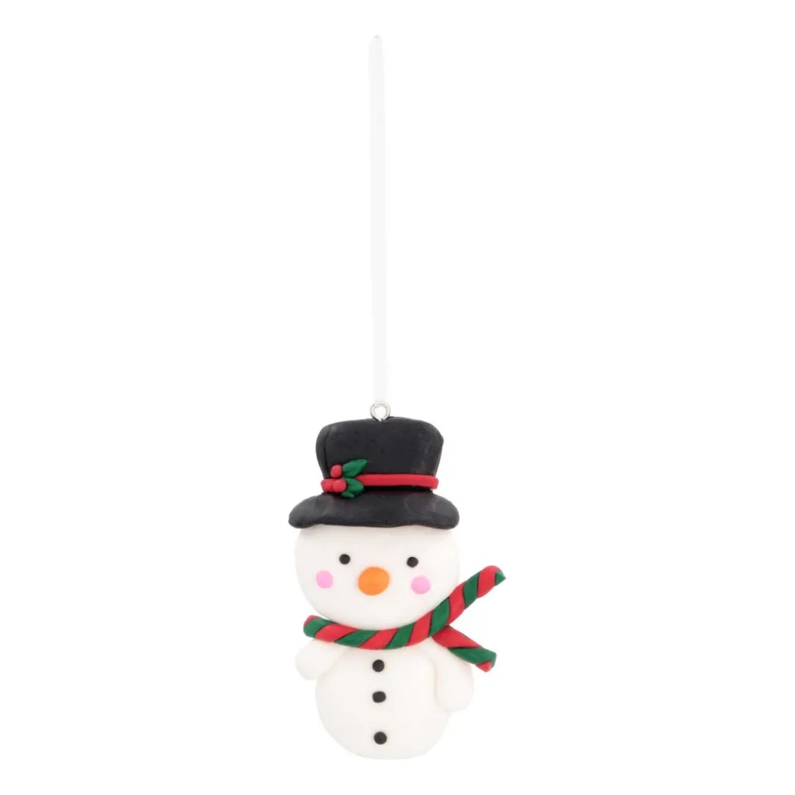 Christmas Ornament Snowman | Handmade | 8,5 Cm