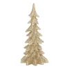 Christmas Tree Champagne 19cm Polyresin