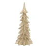 Christmas Tree Champagne 27cm Polyresin