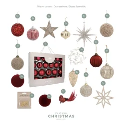 Christmas Tree Set 'Glamour': Stylish And Elegant Christmas Decorations