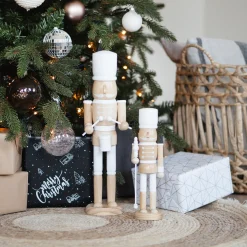 Classic Nutcracker With Banner