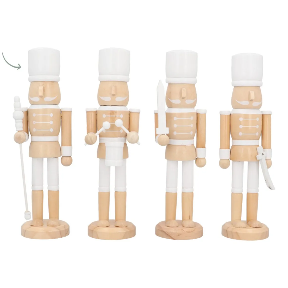 Classic Nutcracker With Banner