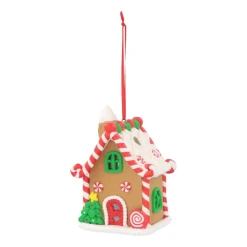 Clay Christmas Ornament Candy House | 11 Cm