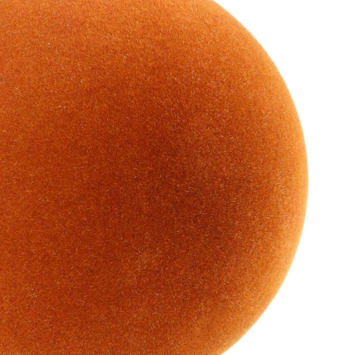 Cognac Velvet Unbreakable Christmas Bauble