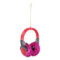 Colorful Headphone Ornament For A Musical Christmas