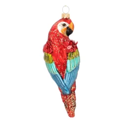 Colorful Parrot Ornament For A Playful Tree