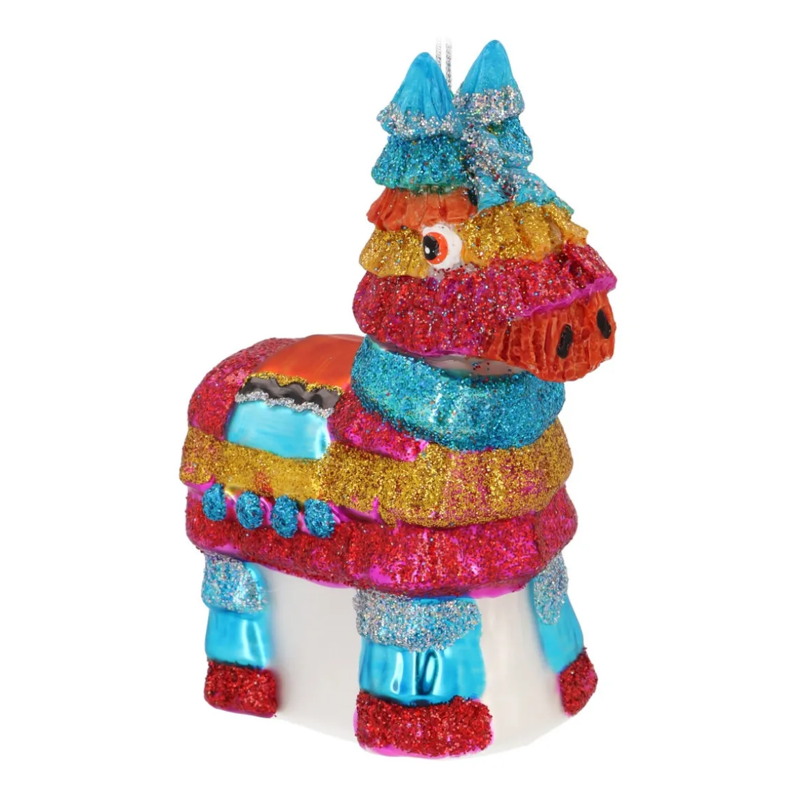 Colorful Piñata Ornament For A Playful Christmas Tree