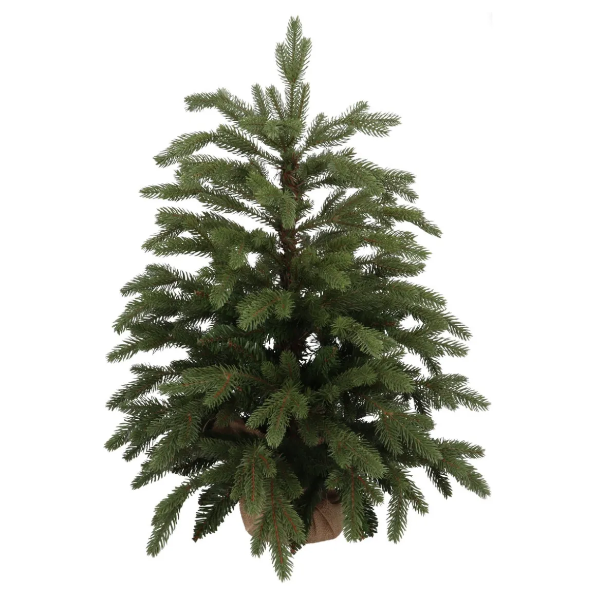 Compact 'Djill' Artificial Christmas Tree For Smaller Spaces