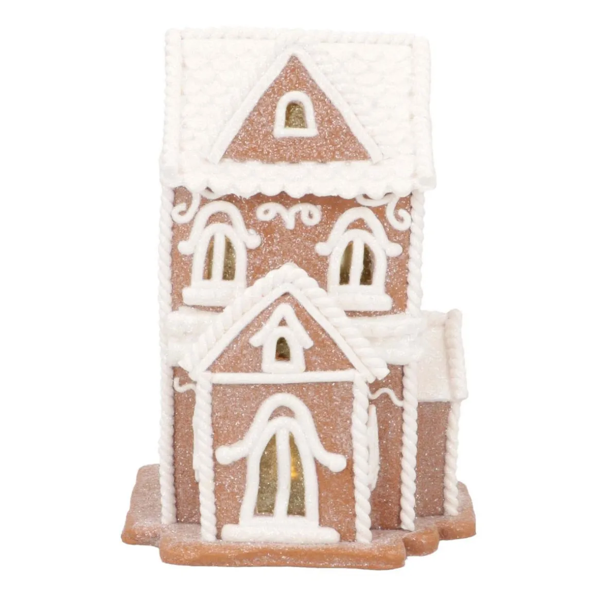 Cookie Cottage From Clay | LED | Handmade | 19cm High