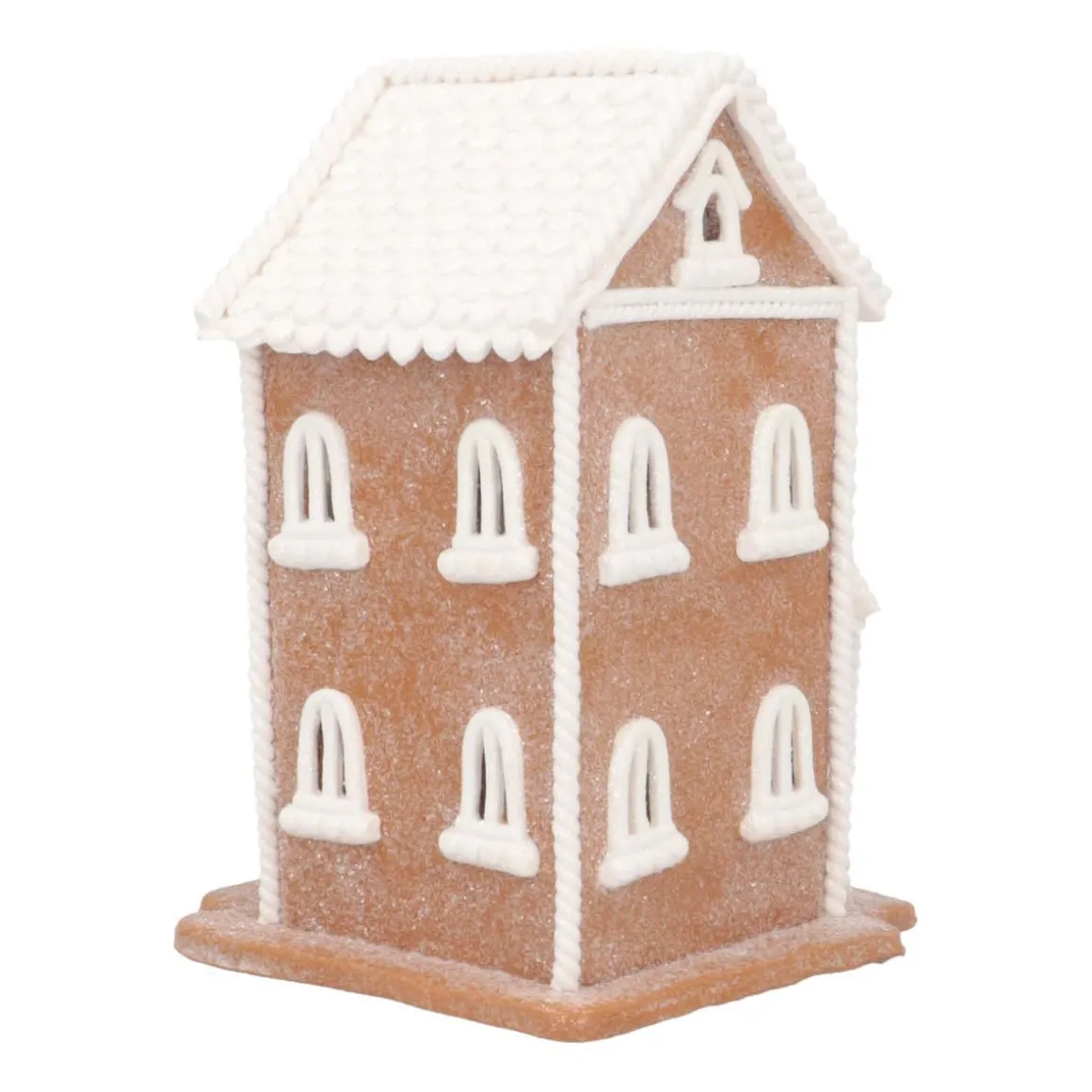 Cookie Cottage From Clay | LED | Handmade | 19cm High