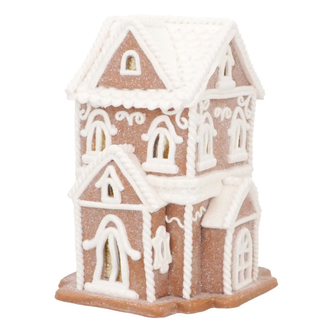 Cookie Cottage From Clay | LED | Handmade | 19cm High