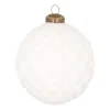 Cool Christmas Bauble Winterwonder 10cm White