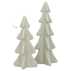 Cottage Green Porcelain Christmas Tree