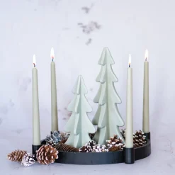 Cottage Green Porcelain Christmas Tree