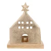 Cozy Gold House With Tealight Holder