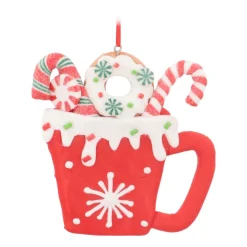 Cup Christmas Ornament | Clay | Multicolored | 11cm