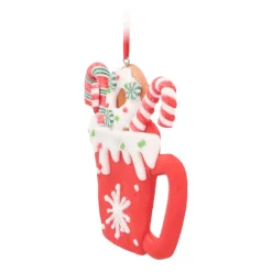 Cup Christmas Ornament | Clay | Multicolored | 11cm