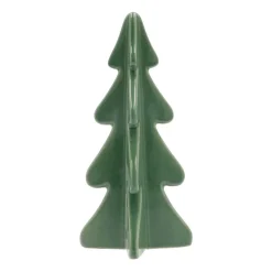 3D Porcelain Christmas Tree | Cottage Green | 21 Cm