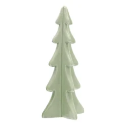 3D Porcelain Christmas Tree | Mintgreen | 28 Cm
