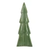3D Porcelain Christmas Tree | Green | 22 Cm