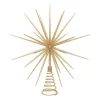 3D Star Tree Topper | DIY | Gold | Shatterproof | 35cm