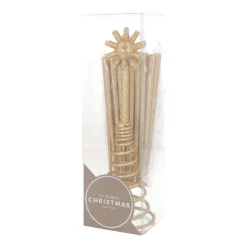 3D Star Tree Topper | DIY | Gold | Shatterproof | 35cm