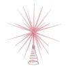 3D Star Tree Topper | DIY | Soft Pink | Shatterproof | 35cm