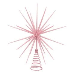 3D Star Tree Topper | DIY | Soft Pink | Shatterproof | 35cm