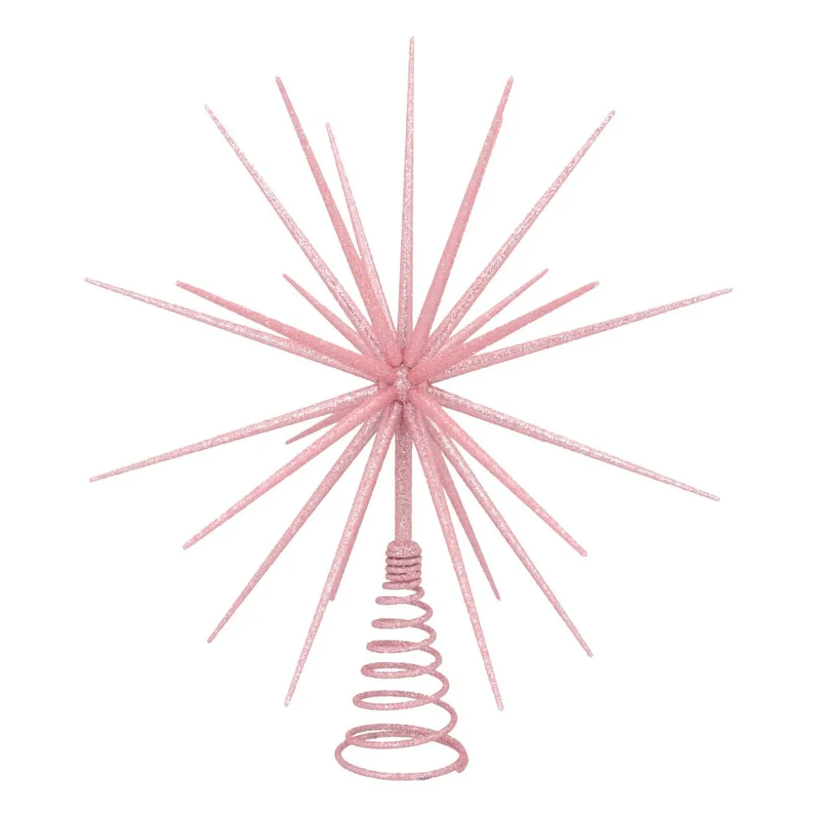 3D Star Tree Topper | DIY | Soft Pink | Shatterproof | 35cm