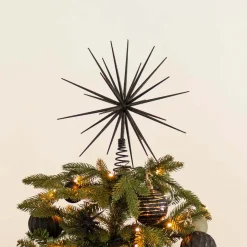 3D Tree Topper DIY | Black | 35 Cm