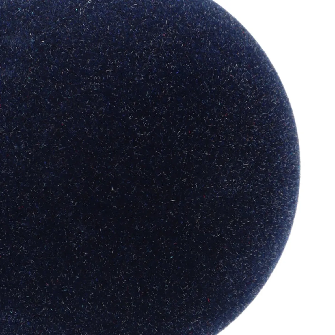 Dark Blue Velvet Unbreakable Christmas Bauble
