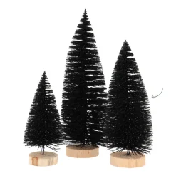 Deco Christmas Tree 20cm Black