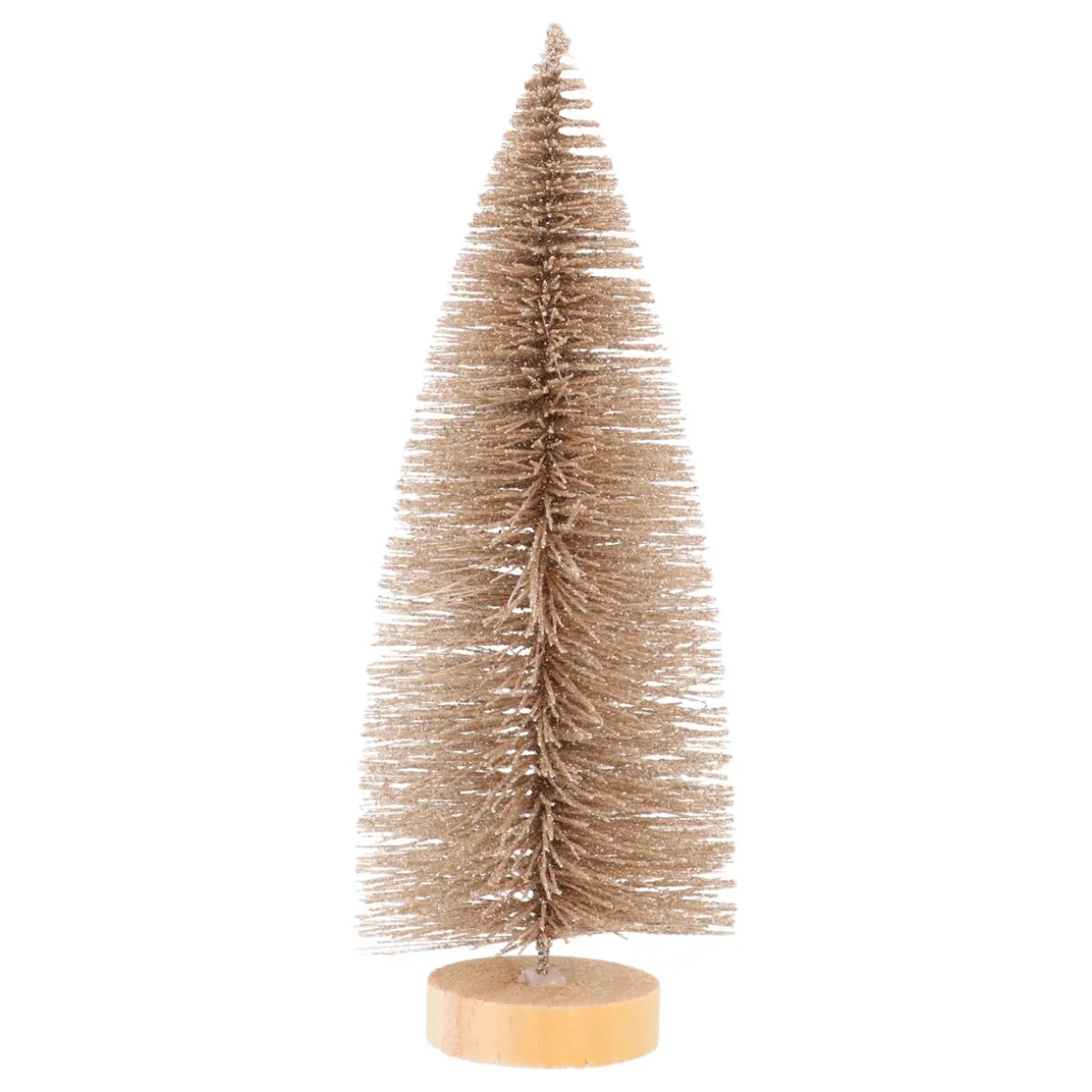 Deco Christmas Tree 20cm Champagne