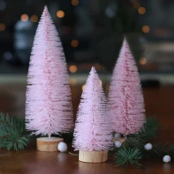 Deco Christmas Tree 25cm Soft Pink