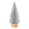 Deco Christmas Tree Silver 15 Cm