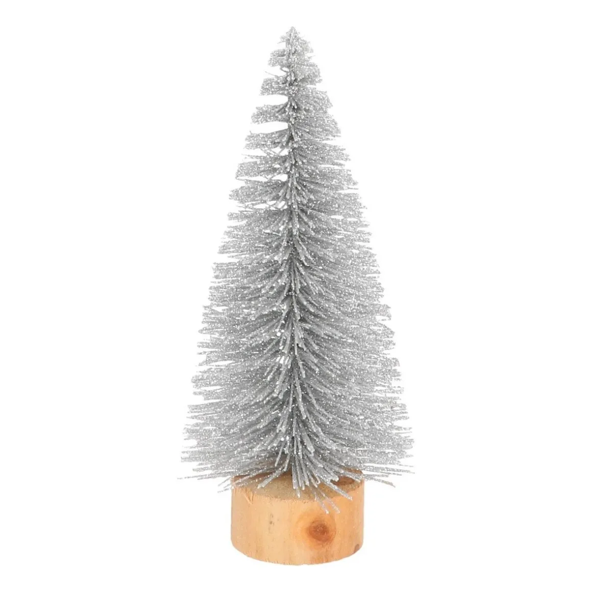 Deco Christmas Tree Silver 15 Cm