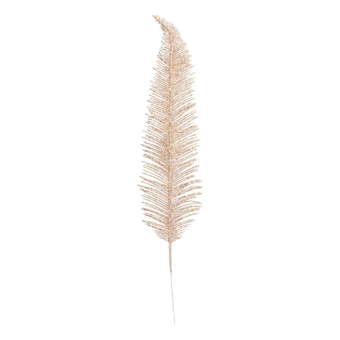 Decorative Feather | Taupe | 43 Cm