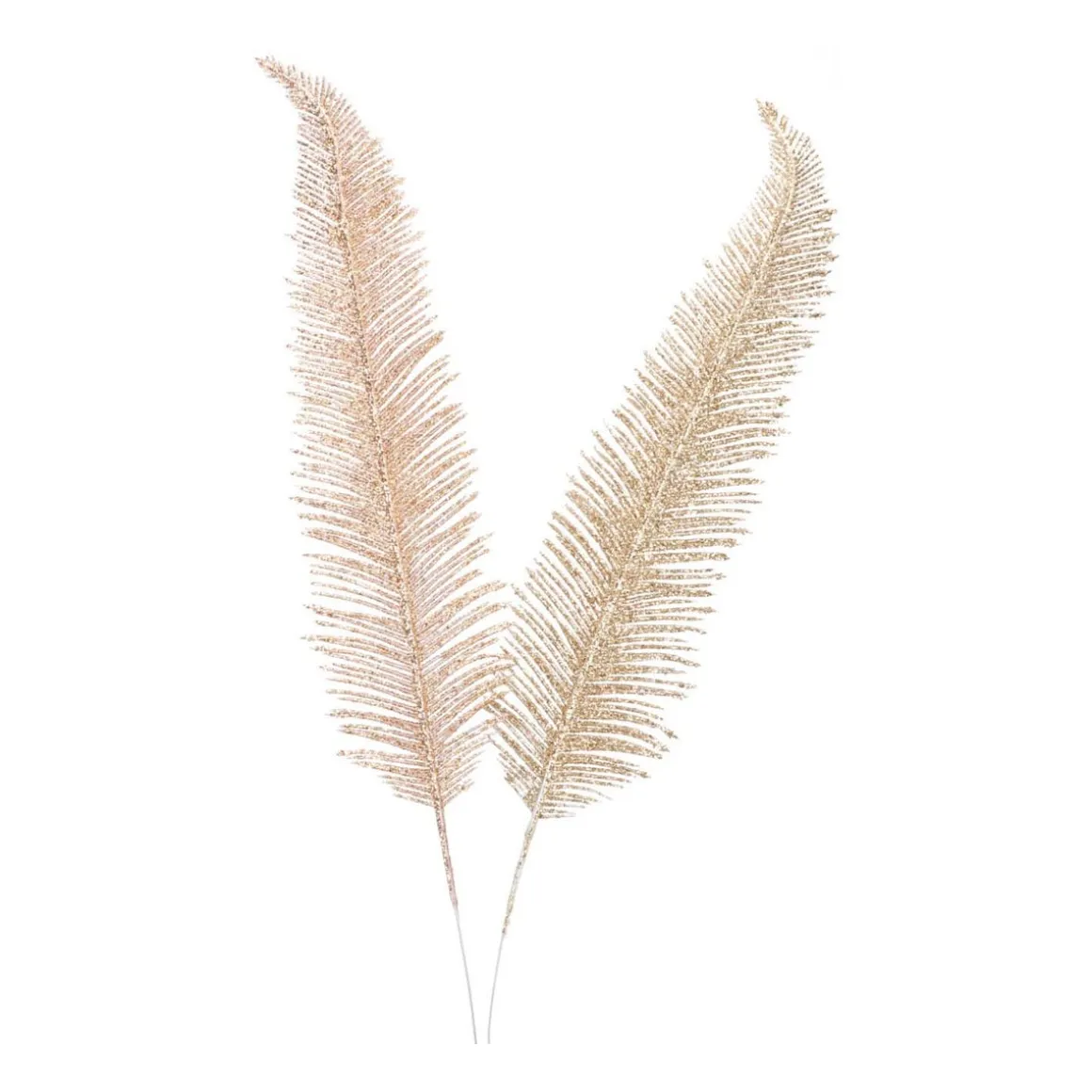 Decorative Feather | Taupe | 43 Cm