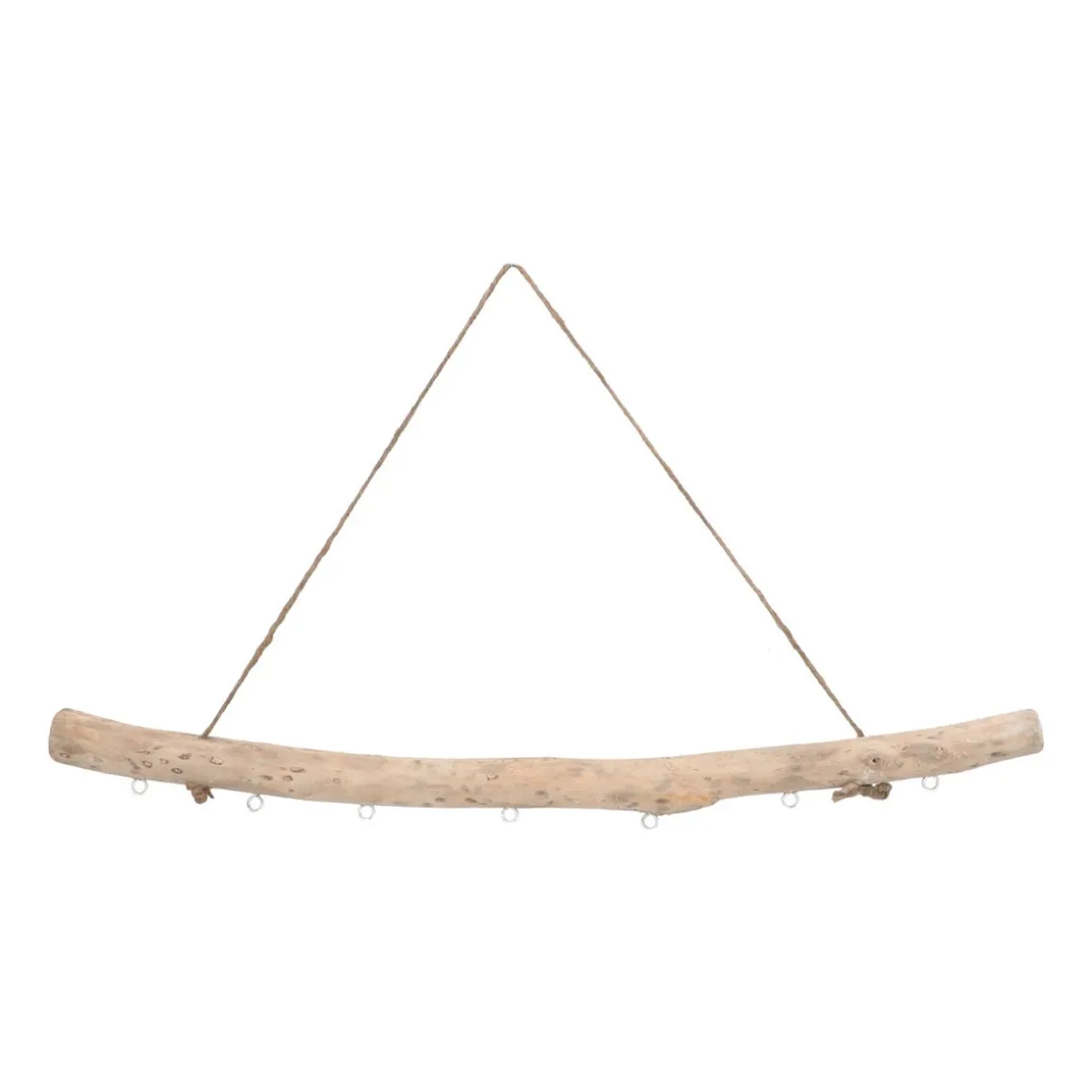 Decorative Hanging Branch With Hooks 60cm Grey